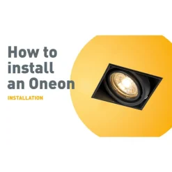 Moderne inbouwspot wit GU10 rond trimless - Oneon Honey