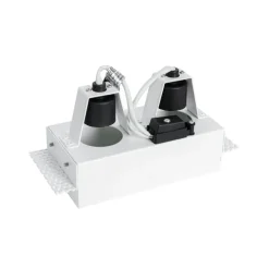 Moderne inbouwspot wit GU10 AR70 trimless 2-lichts - Oneon