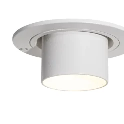 Moderne inbouwspot wit GU10 35mm rond kantelbaar - Installa
