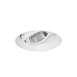 Moderne inbouwspot wit GU10 AR70 rond trimless - Oneon