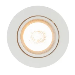Moderne inbouwspot wit kantelbaar - Cisco