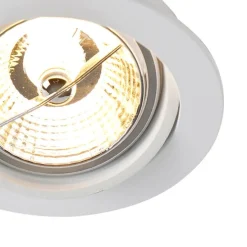 Moderne inbouwspot wit kantelbaar AR70 - Cisco
