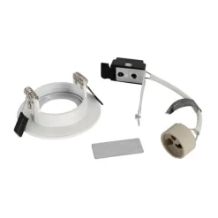 Moderne inbouwspot wit rond IP44 - Xena Round