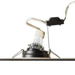 Moderne inbouwspot wit staal GU10 50mm - Rondoo