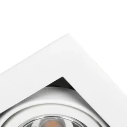 Moderne inbouwspot wit verstelbaar - Oneon 70