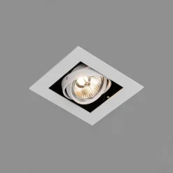 Moderne inbouwspot wit verstelbaar - Oneon 70