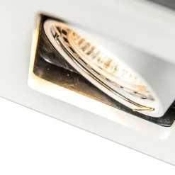 Moderne inbouwspot wit verstelbaar - Qure