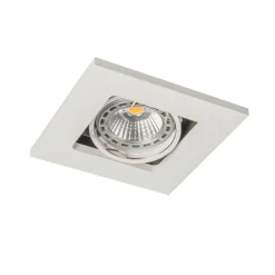 Moderne inbouwspot wit verstelbaar - Qure