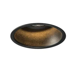 Moderne inbouwspot zwart GU10 50mm - Dept