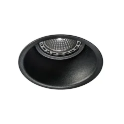 Moderne inbouwspot zwart GU10 50mm - Dept