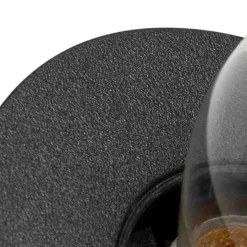 Moderne inbouwspot zwart rond - Insight