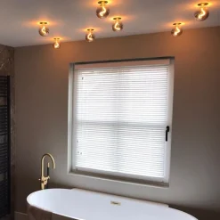 Moderne inbouwspot zwart rond - Insight