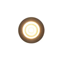 Moderne inbouwspot zwart rond kantelbaar - Installa