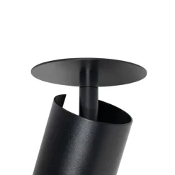 Moderne inbouwspot zwart GU10 50mm - Chels