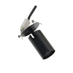 Moderne inbouwspot zwart GU10 50mm - Chels