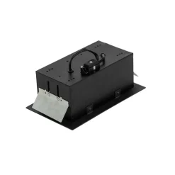 Moderne inbouwspot zwart 2-lichts verstelbaar - Oneon 70