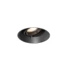 Moderne inbouwspot zwart GU10 rond trimless - Oneon