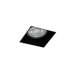 Moderne inbouwspot zwart GU10 trimless - Oneon