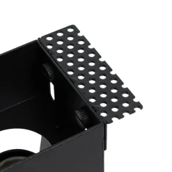 Moderne inbouwspot zwart GU10 trimless - Oneon