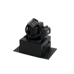 Moderne inbouwspot zwart GU10 trimless - Oneon