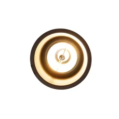 Moderne inbouwspot zwart GU10 70mm - Dept