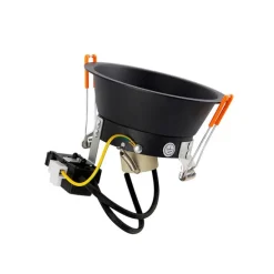 Moderne inbouwspot zwart GU10 70mm - Dept