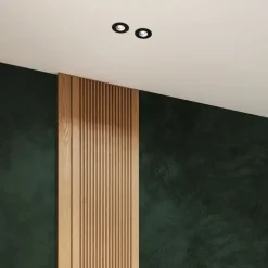 Moderne inbouwspot zwart kantelbaar - Cisco