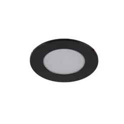 Moderne inbouwspot zwart incl. LED 3-staps dimbaar IP65 - Blanca
