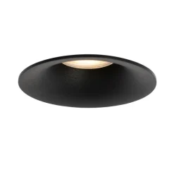 Moderne inbouwspot zwart GU10 50mm - Gijs