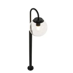 Moderne lantaarn zwart met helder glas 104 cm IP44 - Sfera
