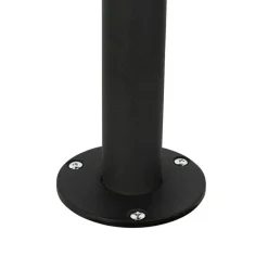 Moderne lantaarn zwart met helder glas 104 cm IP44 - Sfera