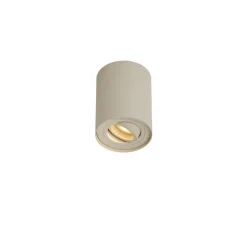 Moderne opbouwspot beige GU10 50mm draai- en kantelbaar - Rondoo Up