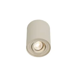 Moderne opbouwspot beige GU10 50mm draai- en kantelbaar - Rondoo Up