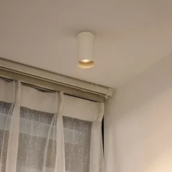 Moderne opbouwspot beige GU10 50mm rond - Tuba