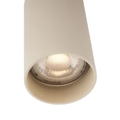 Moderne opbouwspot beige GU10 50mm rond - Tuba
