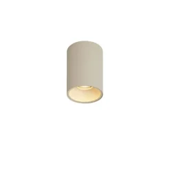 Moderne opbouwspot beige GU10 50mm rond - Deep