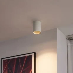 Moderne opbouwspot beige GU10 50mm rond - Deep