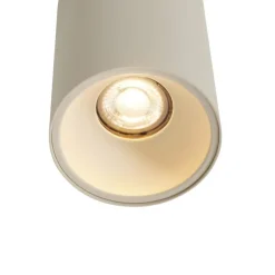 Moderne opbouwspot beige GU10 50mm rond - Deep