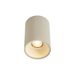 Moderne opbouwspot beige GU10 50mm rond - Deep