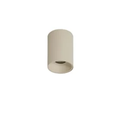 Moderne opbouwspot beige GU10 50mm rond - Deep