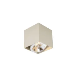 Moderne opbouwspot beige G9 draai- en kantelbaar - Box