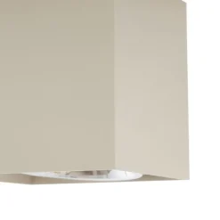 Moderne opbouwspot beige G9 draai- en kantelbaar - Box