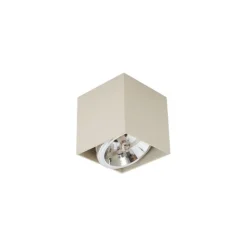 Moderne opbouwspot beige G9 draai- en kantelbaar - Box