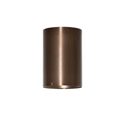 Moderne opbouwspot donkerbrons GU10 50mm - Deep