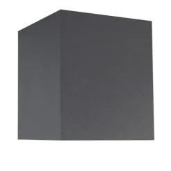 Moderne opbouwspot donkergrijs GU10 50mm - Qubo