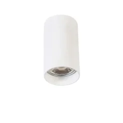 Moderne opbouwspot wit 5,5cm GU10 50mm - Tuba