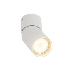 Moderne opbouwspot wit GU10 50mm - Falo