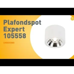 Moderne opbouwspot wit GU10 111mm - Expert