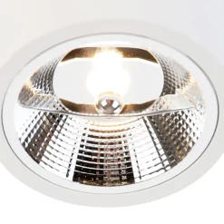 Moderne opbouwspot wit GU10 111mm - Expert