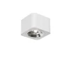 Moderne opbouwspot wit vierkant GU10 111mm - Boxer